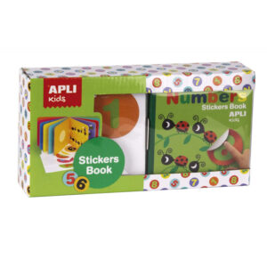 Primul cartea Cifre cu stickers and creion Apli