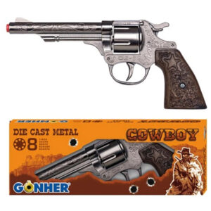 Revolver Cowboy 3+ silver GONHER