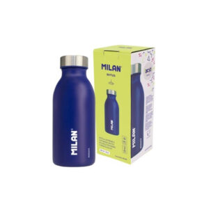 Sticla - termos 350ml, seria Acid, albastru Milan