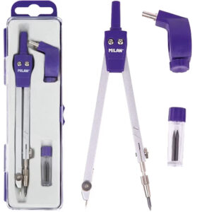 Set compas 3 piese, seria Acid, albastru ,Milan