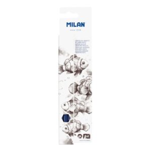 Set creioane grafit acuarela 714 2B, Milan