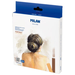 Set pasteluri moi pentru portrete 24 cul., Milan Art