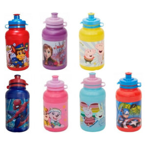 Sticla din plastic in asort. 15 cm. Disney