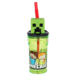 Sticla cu figurina 3D Minecraft STOR