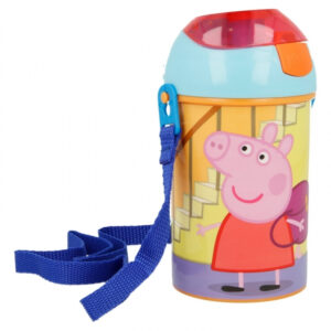 Sticla cu capac de protectie Peppa Pig STOR