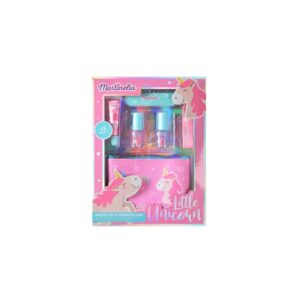 Set cosmetice si geanta cosmetica Unicorn Beauty MARTINELIA