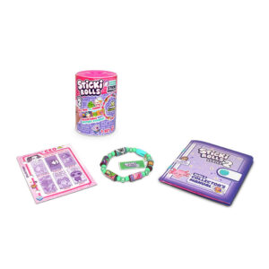 Bratara cu accesori si stikere in asort. STICKI ROLLS SKY CASTLE