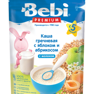 Terci lactat (hrisca-caise uscate-mer) 200g Bebi PREMIUM