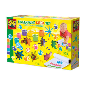 Set vopsele pentru degete 6 culori SES