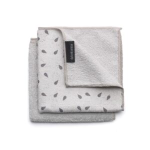 Laveta microfibre 2pc. Gri deschis BRABANTIA