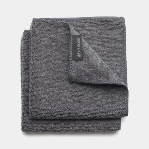 Laveta microfibre 2pc. Gri inchis BRABANTIA