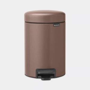 Cos gunoi NewIcon Pedal Bin, 3L Taupe BRABANTIA