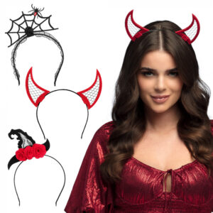 Tiara Halloween 3 buc in asort BOLAND