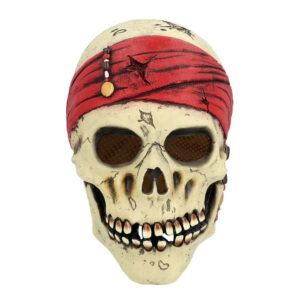 Masca Halloween Craniu Pirat BOLAND