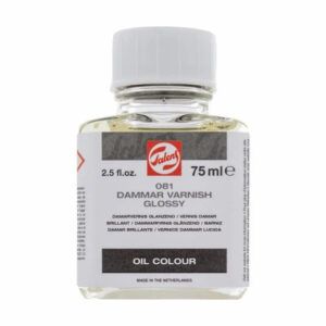Lac-finisaj cu Dammar pentru vopsele in ulei 75ml, mat 082 ROYAL TALENS