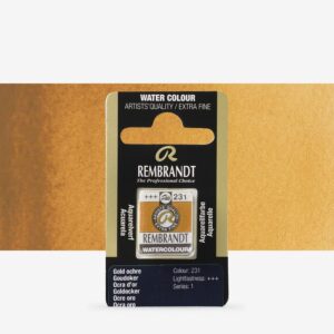 Godeta pentru acuarela Pan Gold Ochre 231 REMBRANDT ROYAL TALENS