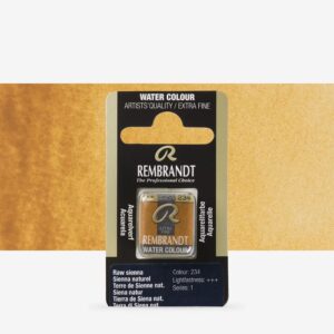 Godeta pentru acuarela Pan Raw Sienna 234 REMBRANDT ROYAL TALENS