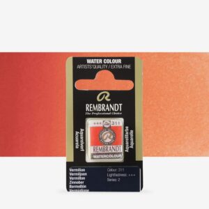 Godeta pentru acuarela Pan Vermilion 311 REMBRANDT ROYAL TALENS