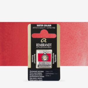 Godeta pentru acuarela Pan Permanent Red Deep 371 REMBRANDT ROYAL TALENS