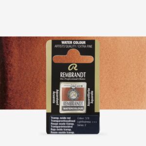Godeta pentru acuarela Pan Transparent Oxide Red 378 REMBRANDT ROYAL TALENS
