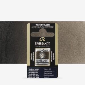 Godeta pentru acuarela Pan Vandyke Brown 403 REMBRANDT ROYAL TALENS