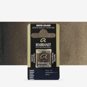 Godeta pentru acuarela Pan Sepia 416 REMBRANDT ROYAL TALENS