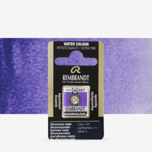 Godeta pentru acuarela Pan Ultramarine Violet 507 REMBRANDT ROYAL TALENS