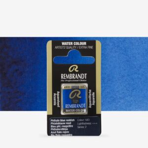 Godeta pentru acuarela Pan Phthalo Blue Reddish 583 REMBRANDT ROYAL TALENS