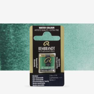 Godeta pentru acuarela Pan Viridian 616 REMBRANDT ROYAL TALENS