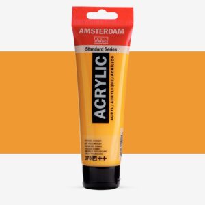 Tub vopsea acrilica 120ml Azo Yellow deep 270 Amsterdam ROYAL TALENS