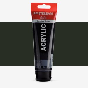Tub vopsea acrilica 120ml Oxide Black 735 Amsterdam ROYAL TALENS