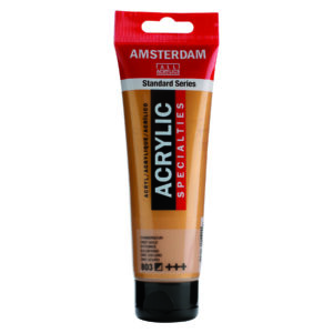 Tub vopsea acrilica 120ml Deep Gold 803 Amsterdam ROYAL TALENS