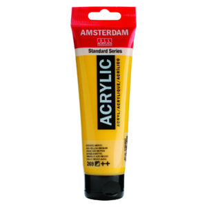Tub vopsea acrilica 120ml Azo Yellow medium 269 Amsterdam ROYAL TALENS