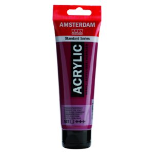 Tub vopsea acrilica 120ml Permanent Red Violet 567 Amsterdam ROYAL TALENS