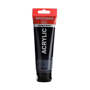 Tub vopsea acrilica 120ml Lamp Black 702 Amsterdam ROYAL TALENS