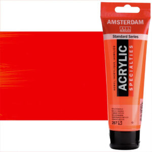 Tub vopsea acrilica 120ml Reflex Orange 257 Amsterdam ROYAL TALENS