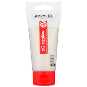 Tub vopsea acrilica 75ml Silver 800 ROYAL TALENS