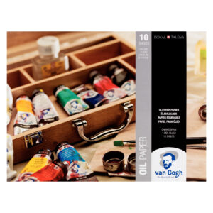 Sketchbook hartie vopsea ulei 24x32cm, 240 gr/m2, 10 foi Van Gogh ROYAL TALENS
