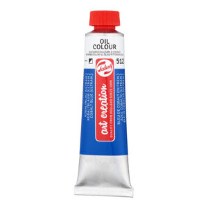 Tub vopsea ulei 40ml Cobalt Blue Ultramarine 512 ROYAL TALENS