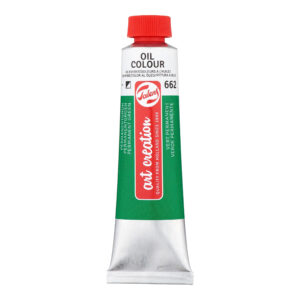 Tub vopsea ulei 40ml Permanent Green 662 ROYAL TALENS
