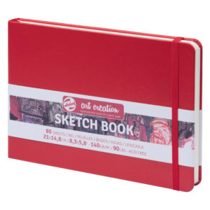 Bloc sketch Red 14,8x21cm, 140g, 80 de foi Art Creation ROYAL TALENS