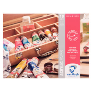 Sketchbook pentru acril 30x40cm 400 gr/m2, 10 foi Van Gogh ROYAL TALENS