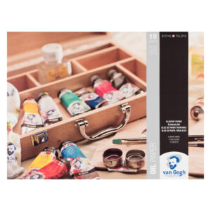 Sketchbook hartie vopsea ulei 36x48cm, 240 gr/m2, 10 foi Van Gogh ROYAL TALENS