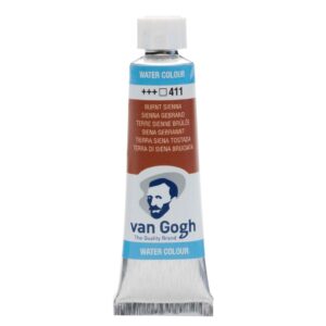 Tub acuarela 10ml Burnt Sienna 411 Van Gogh ROYAL TALENS