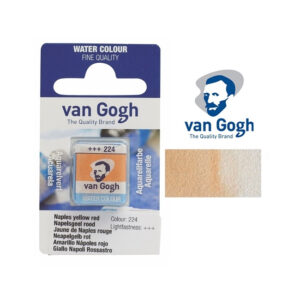Godeta pentru acuarela Napoli Yellow Red 224 Van Gogh ROYAL TALENS
