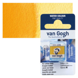 Godeta pentru acuarela Azo Yellow deep 270 Van Gogh ROYAL TALENS