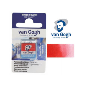Godeta pentru acuarela Permanent Red deep 371 Van Gogh ROYAL TALENS