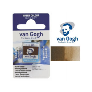 Godeta pentru acuarela Burnt Umber 409 Van Gogh ROYAL TALENS