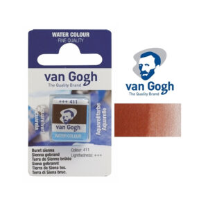 Godeta pentru acuarela Burnt Sienna 411 Van Gogh ROYAL TALENS