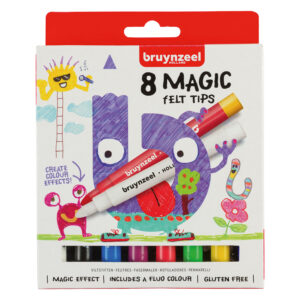 Set carioci Magic 8 culori Bruynzeel ROYAL TALENS